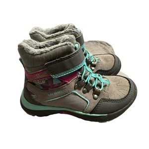 Merrill Girls Hiking Boots Size 10.5